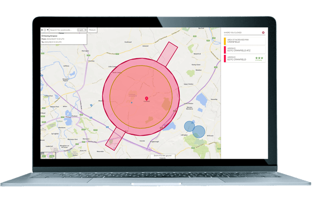 Altitude Angel drone safety map