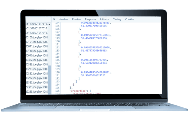 Cloud solutions Apis laptop