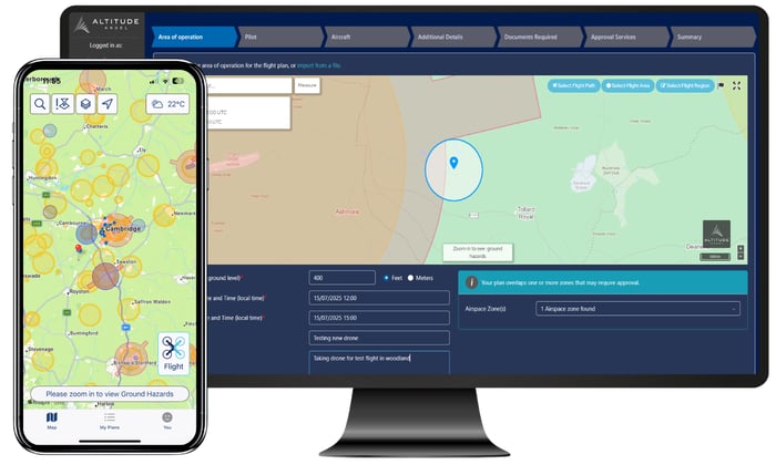 Creating a flight plan in Drone Assist and Operator Portal
