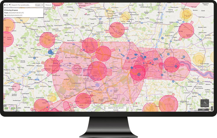 Drone Safety Map Altitude Angel