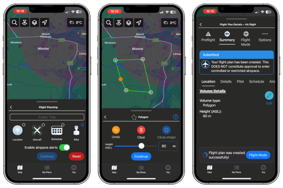 Drone assist app
