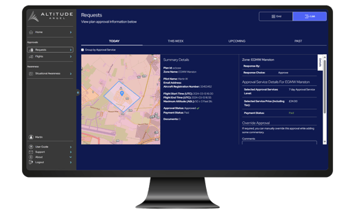 GuardianUTM approval services requests