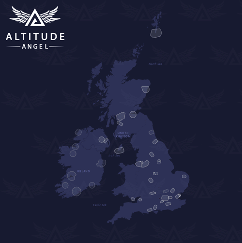 Increase in drone flights in the UK