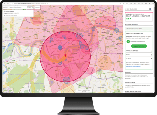 London Heliport_UTM Ready_DSM_In Monitor