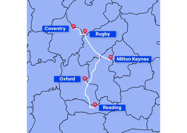 Route for skyway