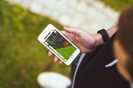 Using Dronedesk on a phone (Dronedesk)