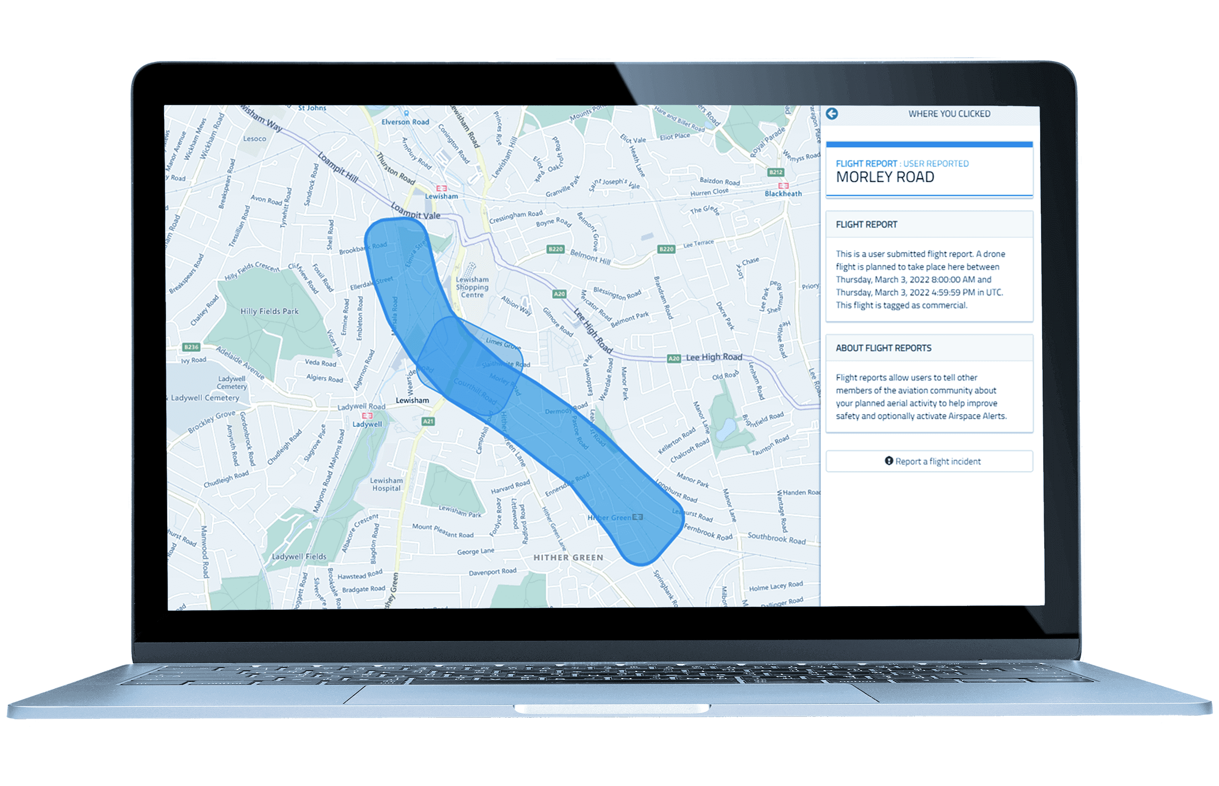 Flight plan submission cloud feature