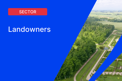 Landowners sector website title graphic