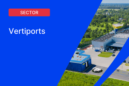 Vertiports sector website title graphic